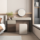 现代简约实木梳妆台斗柜一体卧室多功能小型床边床头柜化妆桌收纳