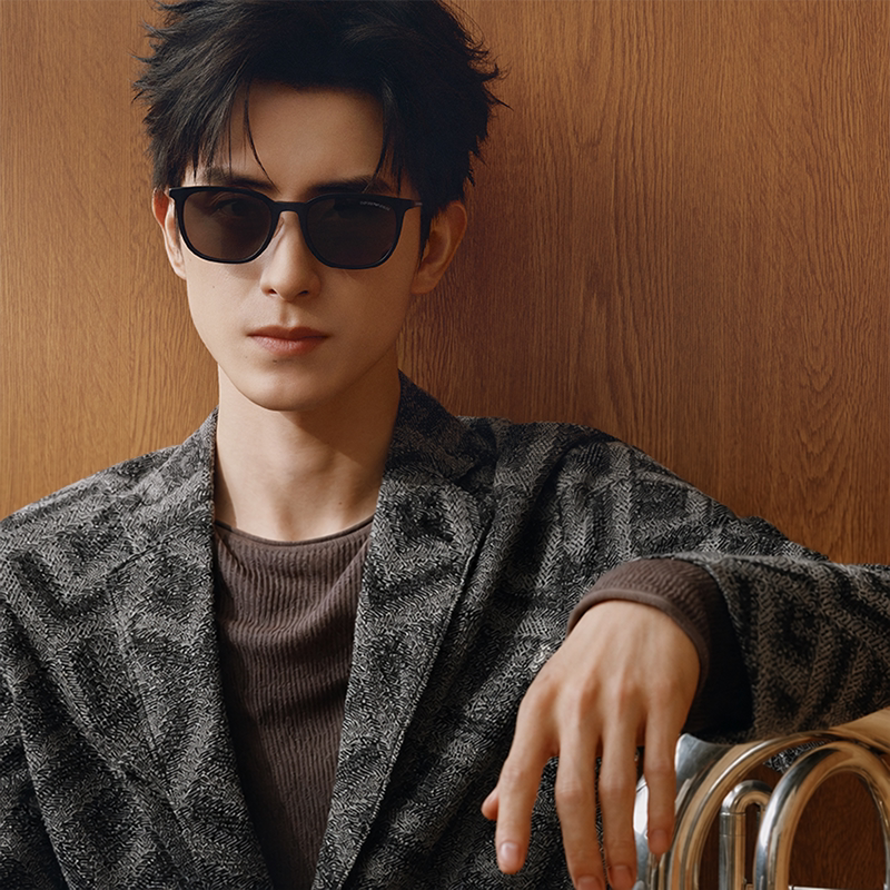 【敖瑞鹏同款】EMPORIO ARMANI阿玛尼秋冬新品男款墨镜0EA4286D