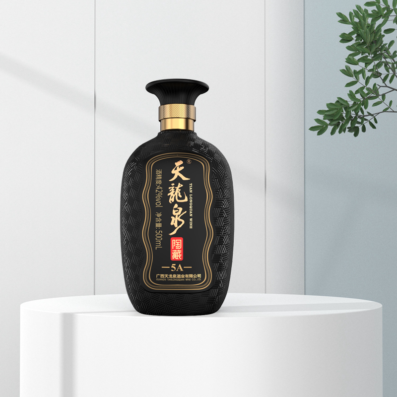 【试饮装】天龙泉42度陶藏5A露酒 配制酒低度酒水500ml*1 单瓶装
