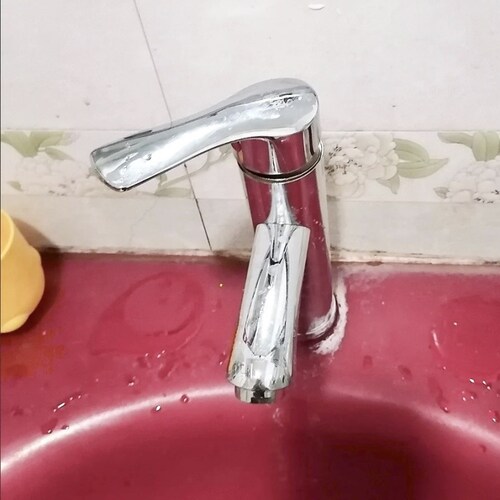 洗手盆混水阀旋转冷热卫生间浴室柜单孔面盆台盆洗脸盆水龙头
