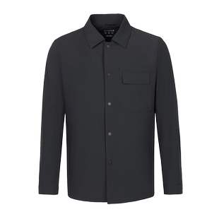 DIDIBOY秋季款男士装商务翻领行政夹克厅局风成熟稳重轻薄款外套