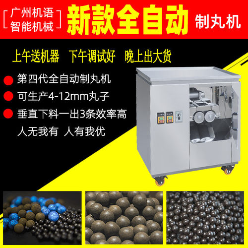 全自动制丸机ZW-20S中药丸机4-12mm搓丸机水丸小型蜜丸机雷迈机械