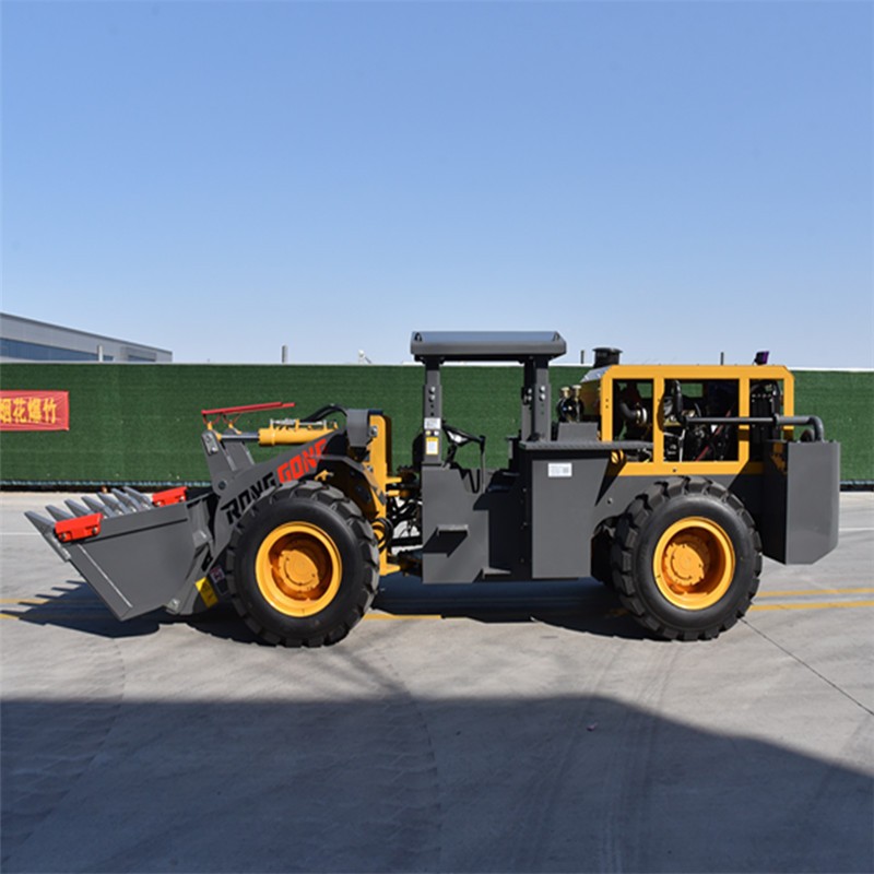 轮式柴油四驱矿井井下巷道机 可侧翻 安全可靠