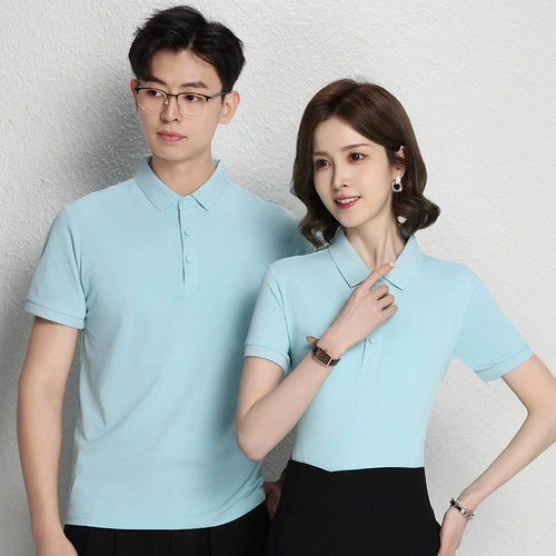 Летняя шелковая футболка polo для работы, делается под заказ, с печатью вашего логотипа, с вышивкой