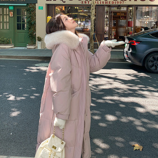 【媚裳女孩】韩版宽松加厚羽绒棉服