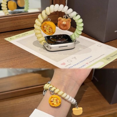 适用华为fit4表带新款弹力发圈