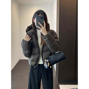 高端奢侈国际一线大牌JN爆款女装白鹅绒羽绒服三防肯豆短款外套女