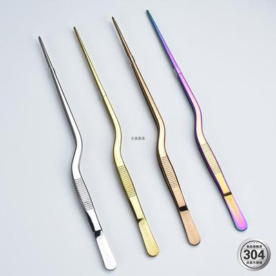 304摆盘镊子厨师造型工具