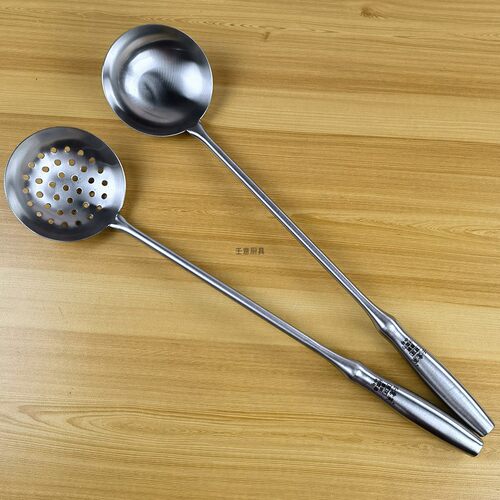 不锈钢分菜勺厨师炒菜勺子