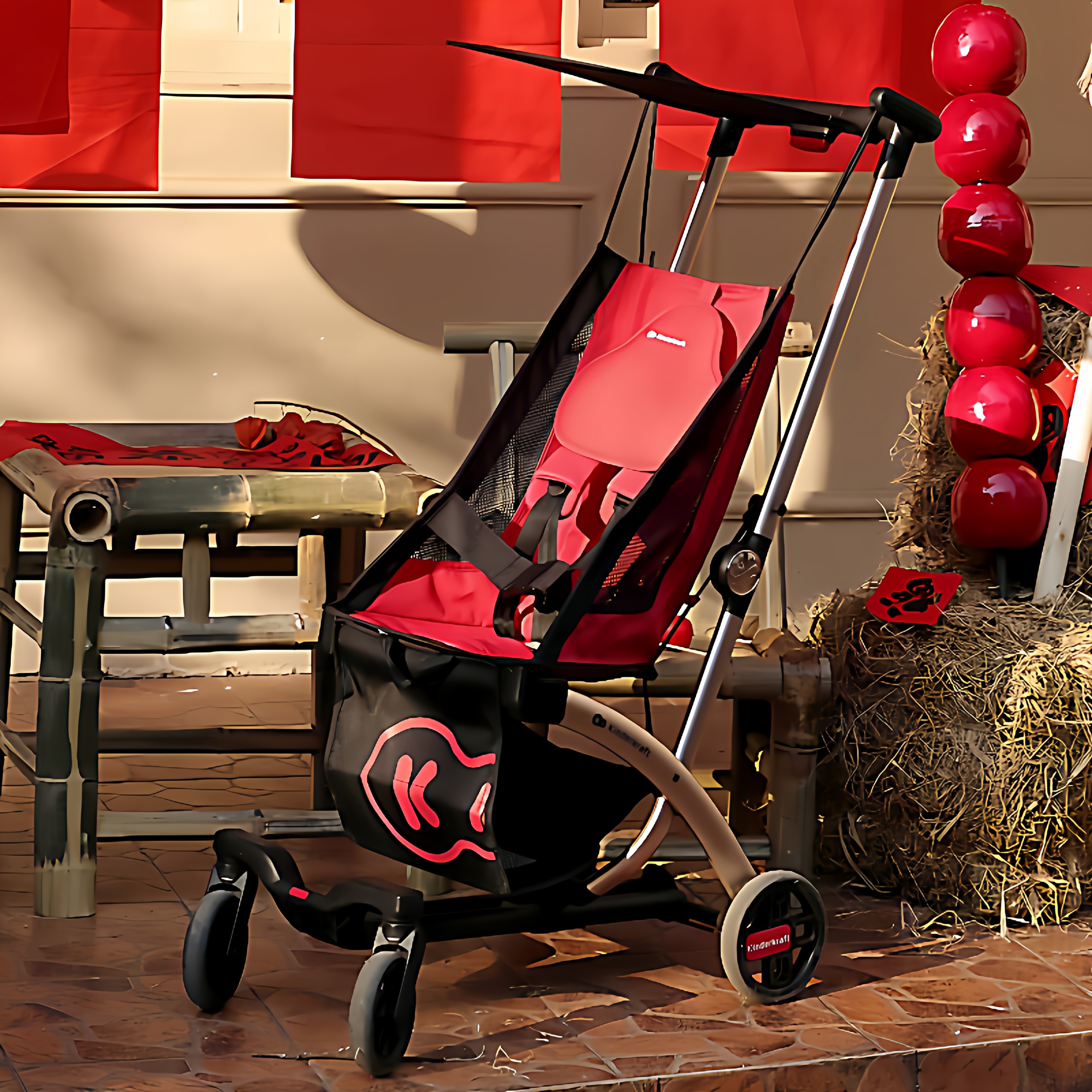 德国KP2口袋推车轻便溜娃车1-6宝宝遛娃神器婴儿车重力收车手推车