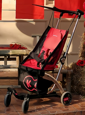 德国KP2口袋推车轻便溜娃车1-6宝宝遛娃神器婴儿车重力收车手推车