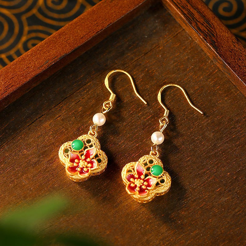 持久保色珐琅玉石轻奢套装