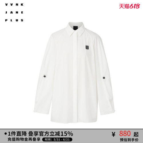 衬衫VVNKJANEPLUS夏季宽松
