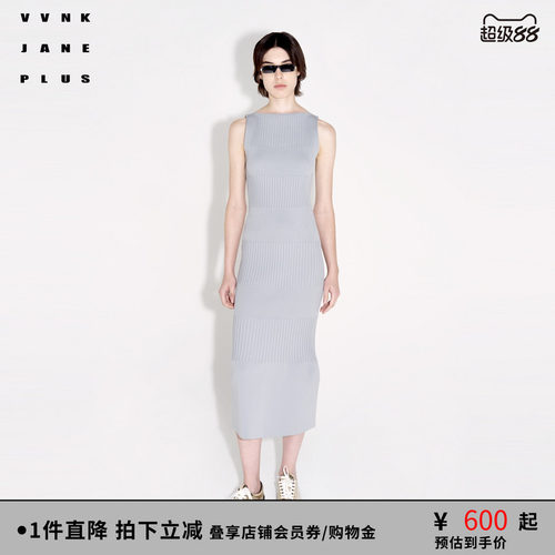 罗纹连衣裙VVNKJANEPLUS