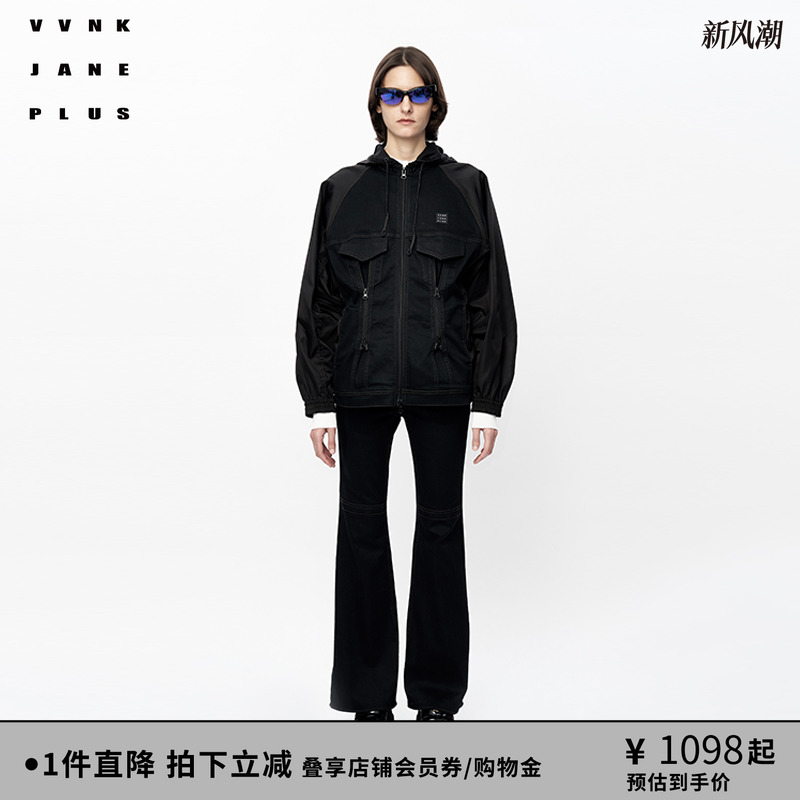 VVNKJANEPLUS长袖牛仔外套