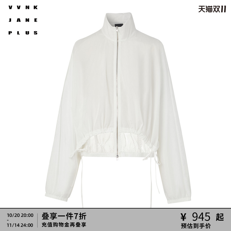 春季抽绳VVNKJANEPLUS尼龙外套