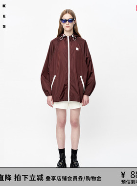 VVNK JANE PLUS“Limonta面料”连帽运动外套女J330356010C