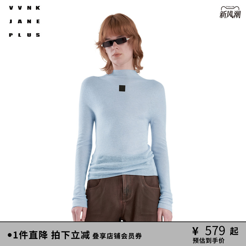 VVNKJANEPLUS羊毛打底衫