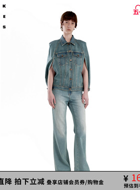 VVNK JANE PLUS冬季新款牛仔斗篷外套J441355226C