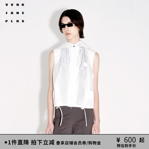 尼龙抽绳VVNKJANEPLUS连帽