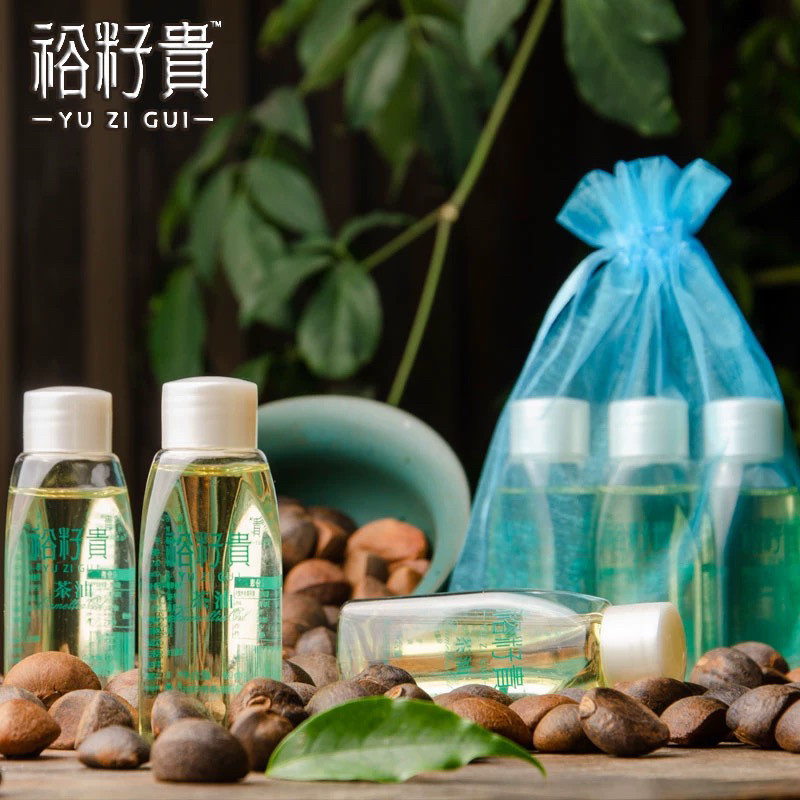 裕籽贵纯正山茶油孕妇新生宝宝护肤润肤外用按摩油5瓶装 新日期