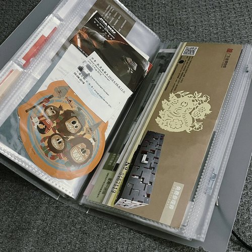 演唱会门票机票照片收集纪念册