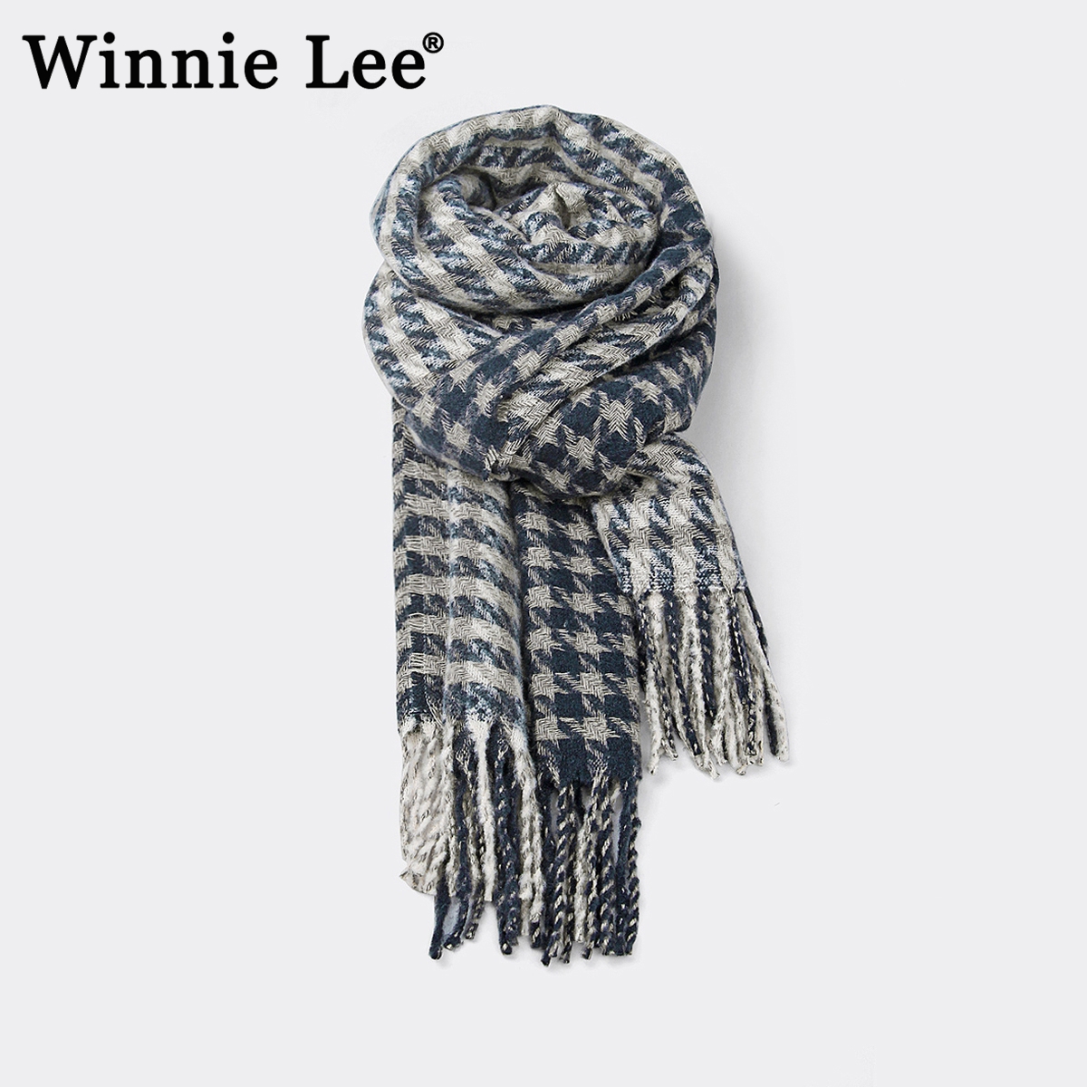 WinnieLee日本设计师联名款围巾