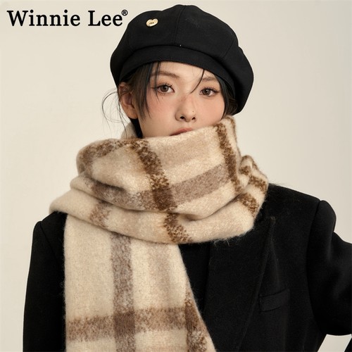 WinnieLee日本设计师联名款围巾