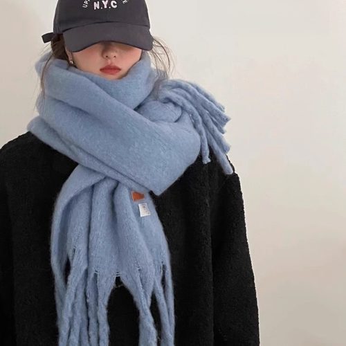 WinnieLee日本设计师联名款围巾