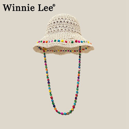 WinnieLee日本设计师联名款草帽