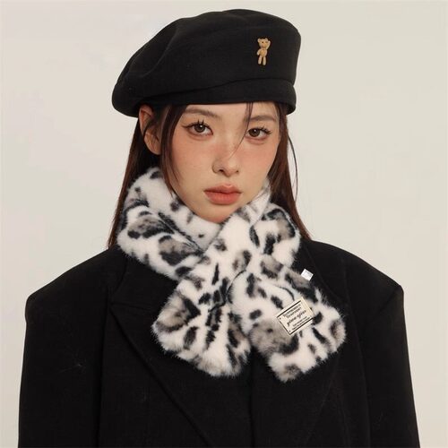 MonstarLee日本设计师联名款围巾