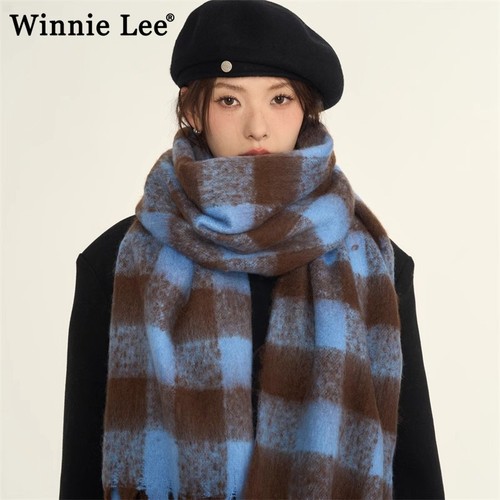 WinnieLee日本设计师联名款围巾