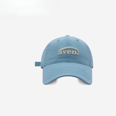 MonstarLee字母刺绣棒球帽显脸小