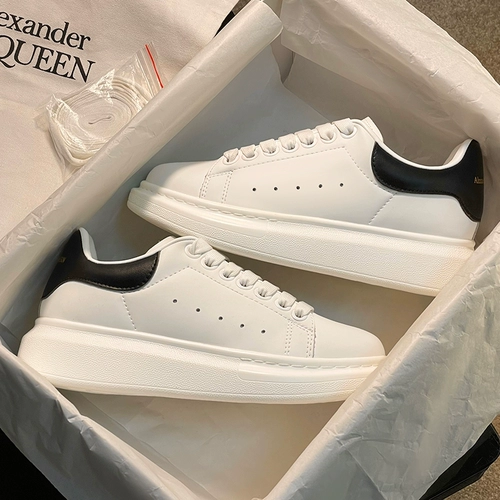 Белая обувь, летние универсальные высокие кроссовки, туфли