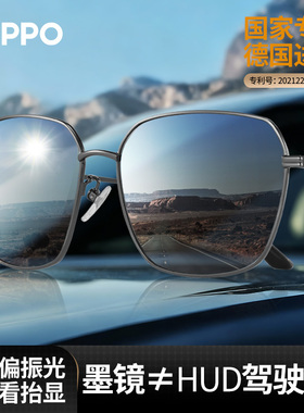 ZIPPO偏光镜男防眩光hud抬头显示开车专用变色太阳镜女款75871