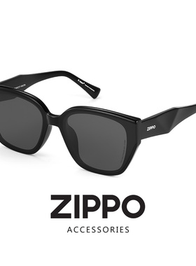 ZIPPO墨镜女款防晒时尚经典方框防紫外线开车专用太阳眼镜79181
