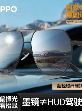 ZIPPO偏光太阳镜男抬头显示hud变色防眩光开车专用驾驶镜75863