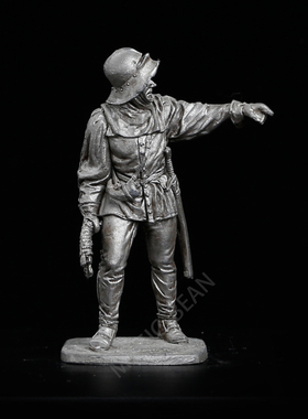 魔铸馆 EKcasting收藏级金属兵人 - 西欧枪手