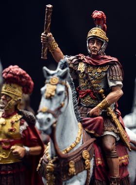 魔铸馆 EKcasting收藏级金属兵人-古罗马系列骑兵长官-典藏尊享款