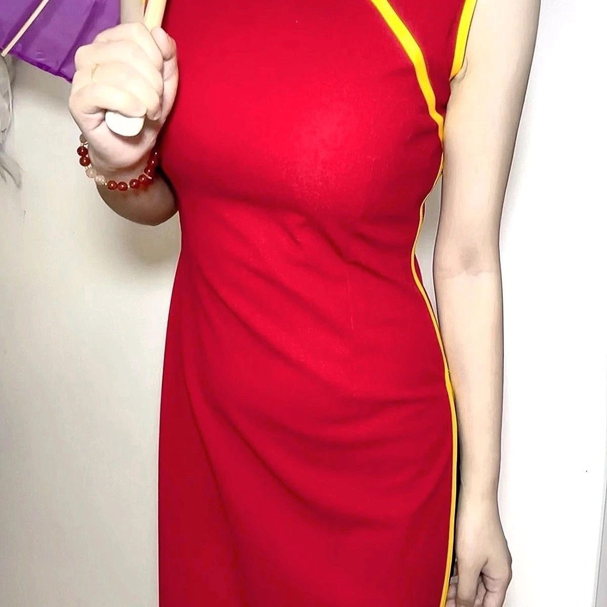 布谷鸟银魂cos服 神乐cos服 神乐无袖旗袍cosplay服装