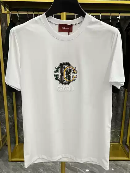 68061 Summer New Light Luxury Premium Men's Crewneck T-Shirt Short Sleeve Comfortable Versatile Minimalist Stylish Trendy