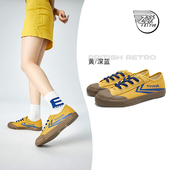 百搭透气轻便休闲鞋 feiyue 新款 复古低帮女鞋 飞跃帆布鞋 2025春季