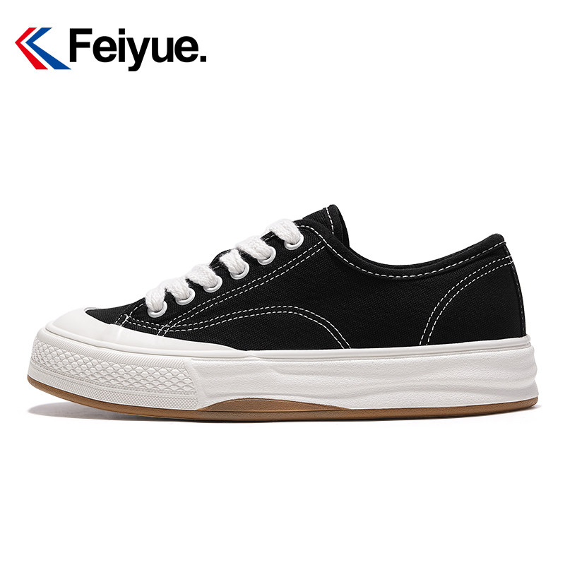 纯色帆布鞋feiyue/飞跃百搭软底