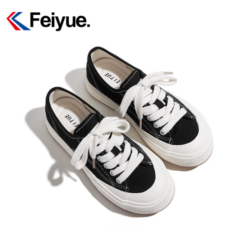 百搭厚底休闲鞋飞跃舒适低帮