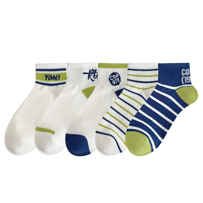 运动吸汗防臭四季男士潮流短筒袜