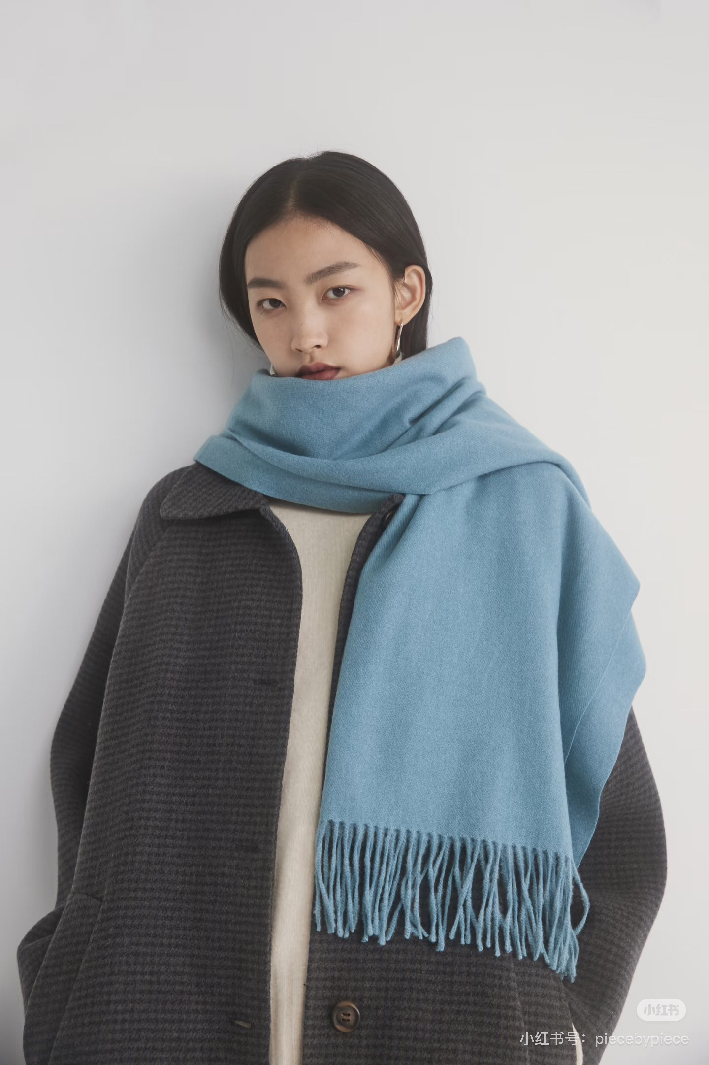 流苏围巾男女同款韩系氛围感羊毛