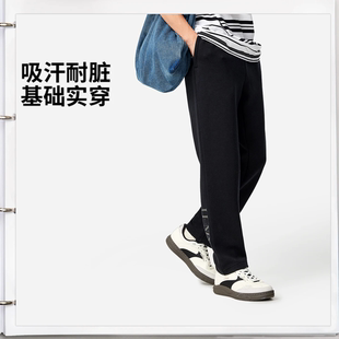 AKLW079 李宁男子2026新款 直筒吸汗舒适卫裤