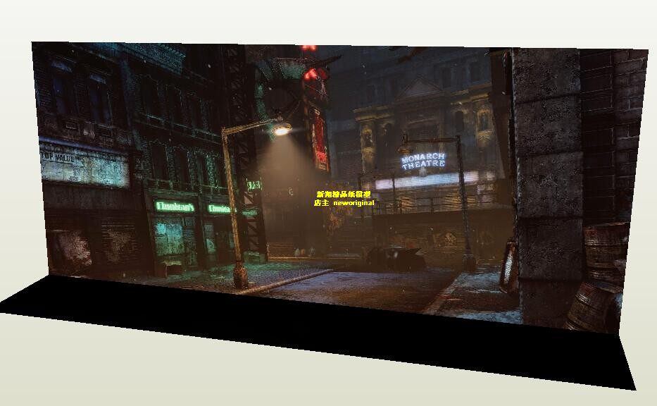 China Batman Night Street Soldier image scene Background paper Model 1 to 6 inches Night cityin the Toy/Childs/Puzzle/Building block/Model , Static model , Other model toys  category - from Buy2taobao.com to provide professional Taobao agent buy service