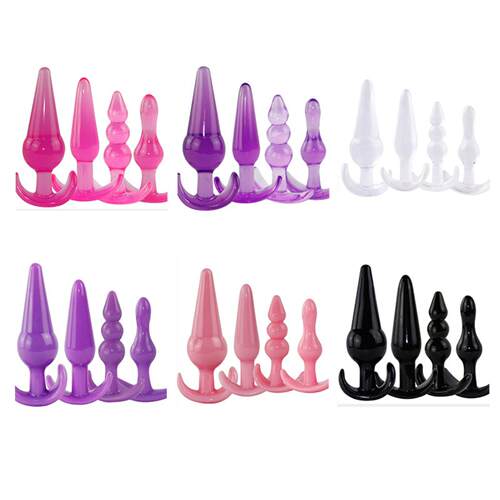 Anal silicone plug, anal beads, beginner’s and advanced ple