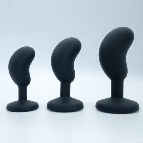 Silicone Small Pea with Diamond Posterior Anal Plug sm Alter